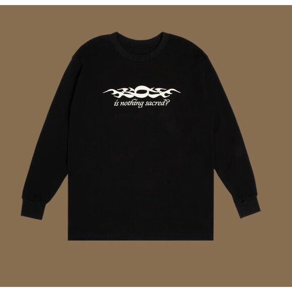 Jeremy Zucker Is Nothing Sacred? Tour Merch Waffle Knit Longsleeve‎ L NEW - Picture 1 of 7